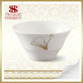 Wholesale hand painted ceramics ware, royal bone china rice bowl